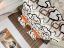 Image de Gold marron/motif arrondi